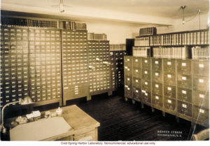 Eugenics Record Office, Archives Room at Cold Spring Harbor